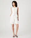 French Connection Cutaway Vest In Multi