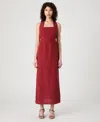 French Connection Birdie Halter Sundress In Red