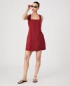 French Connection Birdie Square Neck Minidress