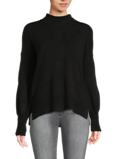 French Connection Women's Bishop Sleeve Sweater In Black