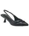 French Connection Buckles Pump In Black