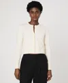 French Connection Cosysoft Slim Cardigan  Knitwear In Porcelain Cream