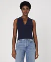 French Connection Mozza Vest In Marine In Marine