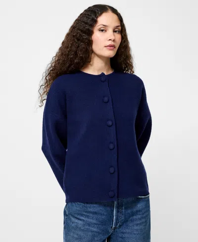 FRENCH CONNECTION WOMEN'S DROP SHOULDER OVERSIZED CARDIGAN