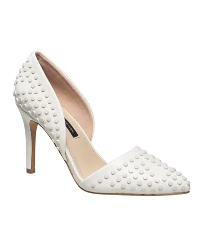 French Connection Women's Forever Studded Pump In White