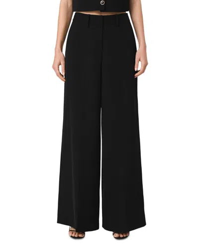 French Connection Women's Harry High-waist Wide-leg Pants In White