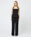 French Connection Harrie Suiting Halter Neck Top In Black