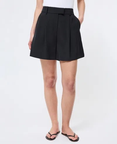 French Connection Women's Harry Wide-leg Shorts In Black
