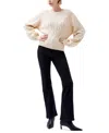 French Connection Layon Jini Jumper Classic Cream In Classic Cream