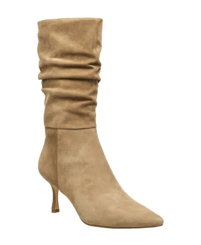 French Connection Women's Liam Scrunch Boot In Brown