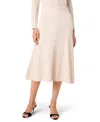 French Connection Lucien Knit Pull On Maxi Skirt In Neutral