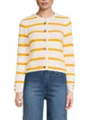 FRENCH CONNECTION WOMEN'S MARLOE STRIPED CARDIGAN
