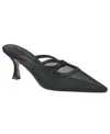 French Connection Women's Mesh Toe Kitten Heel In Black