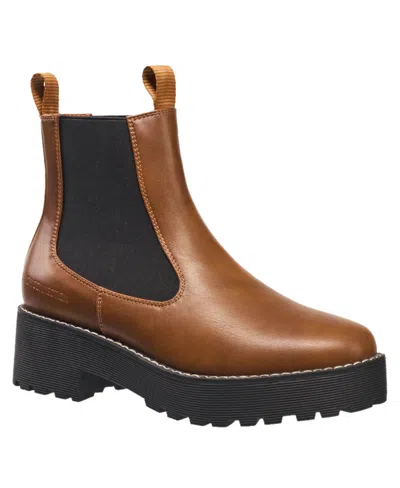 French Connection Mia Boot In Brown