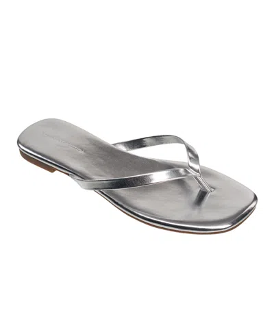French Connection Women's Morgan Sandal In Silver