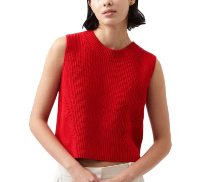 FRENCH CONNECTION WOMEN'S MOZART CREWNECK SWEATER VEST