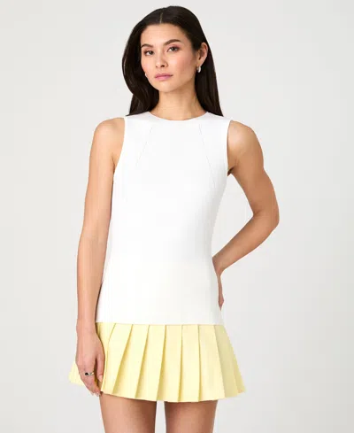 FRENCH CONNECTION WOMEN'S MOZZA RIB-KNIT TANK