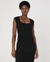 French Connection Nellis Open Stitch Short Sleeve Cotton Sweater In Ecru