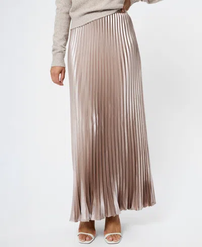 FRENCH CONNECTION WOMEN'S PLEATED MIDI SKIRT