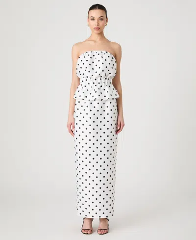 French Connection Women's Polka Dot Maxi Skirt