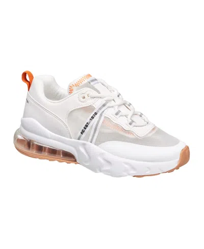 French Connection Women's Runner Lace Up Sneaker In White