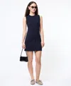 French Connection Ruthie Sleeveless Knit Minidress In Blue