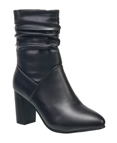 French Connection Women's Scrunch Boot In Black