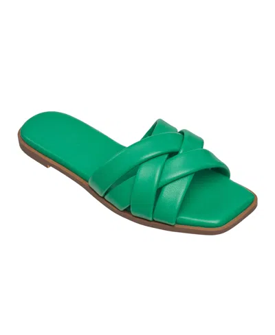 French Connection Shore Sandal In Green