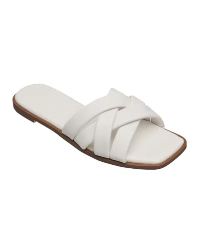 French Connection Women's Shore Sandal In White