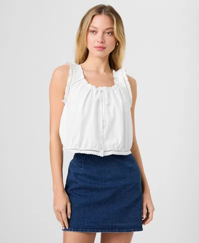 French Connection Women's Sleeveless Cotton Top