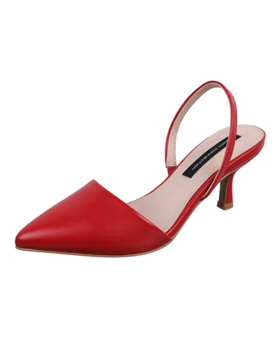 French Connection Women's Slingback Sandal In Red