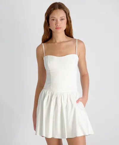 French Connection Women's Sweetheart Neck Cami Top In White
