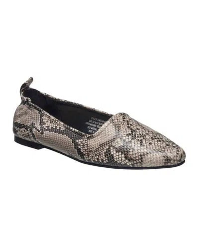 French Connection Women's The Emme Ballet Flat In Python In Animal Print