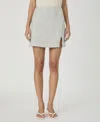 French Connection Women's Tweed Mini Skirt In Light Blue Multi