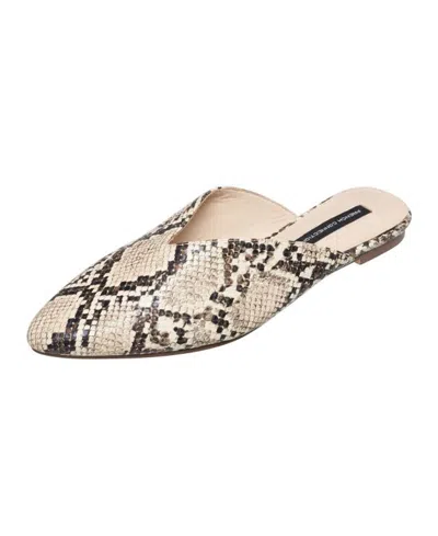 French Connection Women's Vegan Leather Mule In Multi