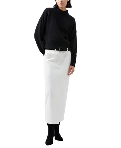 French Connection Women's Vhari Mock Neck Sweater In Black