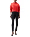 French Connection Women's Vhari Mock Neck Sweater In Mars Red