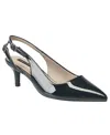 French Connection Women's Vichy Double Strap Slingback In Black