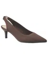French Connection Women's Viva Slingback Heels In Cafe