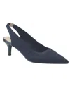 French Connection Women's Viva Slingback Heel In Navy