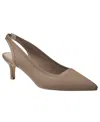 French Connection Women's Viva Slingback Heels In Choco