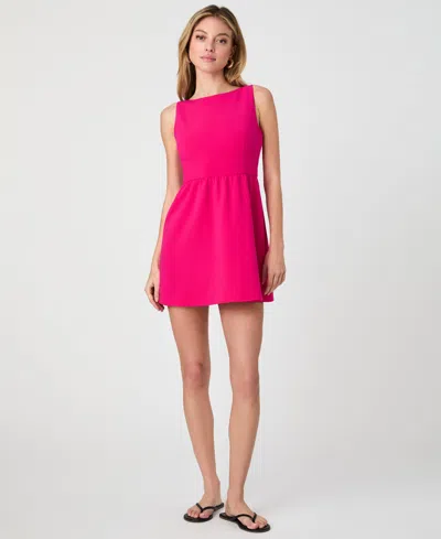 FRENCH CONNECTION WOMEN'S WHISPER BOAT-NECK DRESS