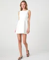 French Connection Women's Whisper Boat-neck Dress In Neutral