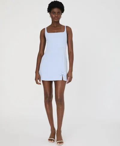 FRENCH CONNECTION WOMEN'S WHISPER BOW-TRIM STRAPPY MINI DRESS