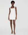 French Connection Ruth Whisper A-line Dress In Summer White