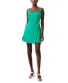 French Connection Whisper Sleeveless Mini Dress In Jelly Bean