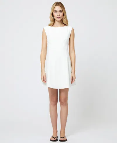 French Connection Women's Whisper Sleeveless Fit & Flare Dress In White