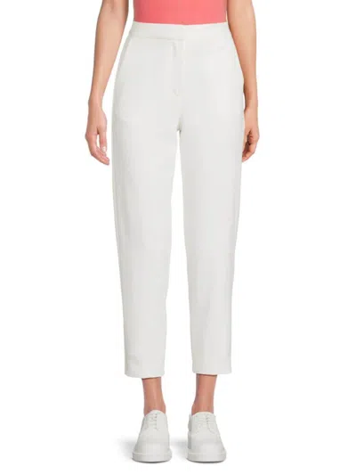 French Connection Women's Whisper Tapered Pants In Summer White
