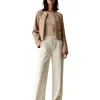 French Connection Womens Fringe Tweed Open-front Blazer