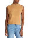 French Connection Babysoft Crew Neck Gather Long Sleeve Jumper In Camel In Brown